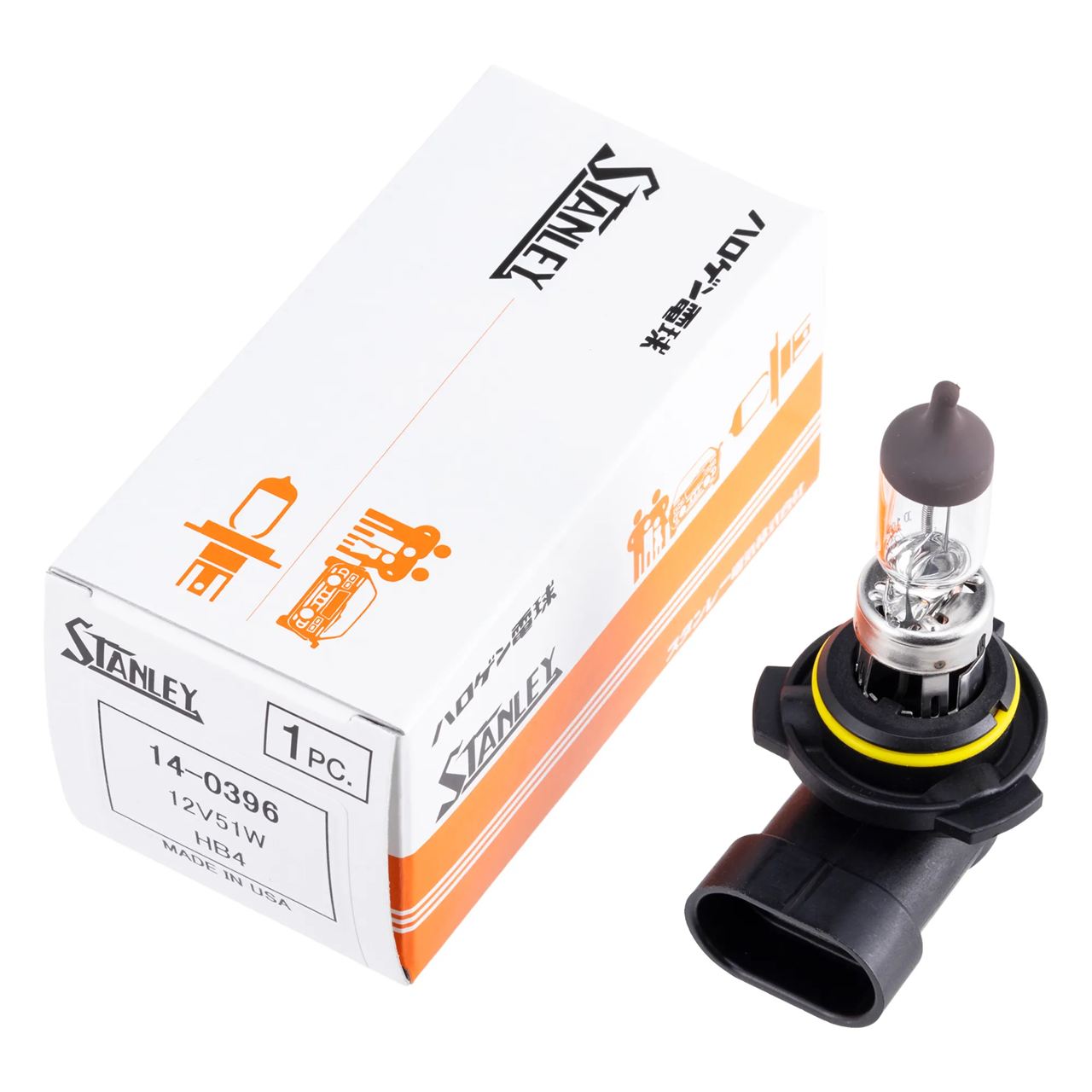 Halogen Bulb HB4 T13.5 12V 51W Clear 1 pc.