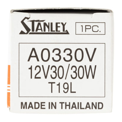 ノーマル電球 ミュー84 T19L 12V 30/30W クリア 1個入