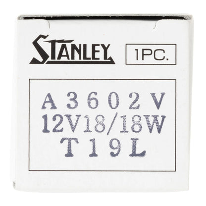 ノーマル電球 ミュー84 T19L 12V 18/18W クリア 1個入