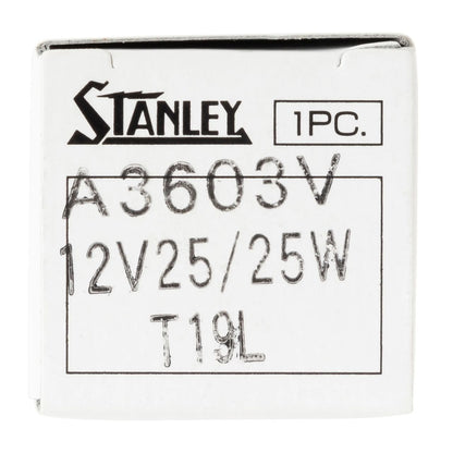 ノーマル電球 ミュー84 T19L 12V 25/25W クリア 1個入