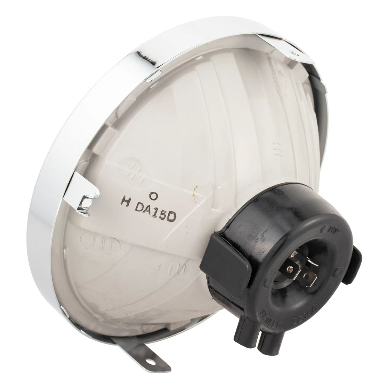 Multi-reflector Headlight, φ180 (7 inch), H4 12V 60/55W, Clear, 1 pc.