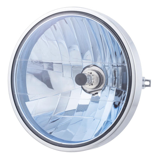 マルチリフレクターヘッドランプ φ180(7インチ) H4 12V 60/55W ブルー 1個入