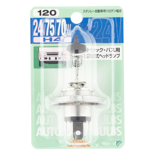 ハロゲン電球 BP14-0190 H4 T14.2 24V 75/70W クリア 1個入
