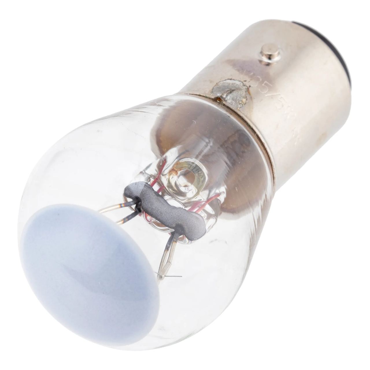 Normal Light Bulb BP4825W S25 12V 35/5W Clear 2-pack