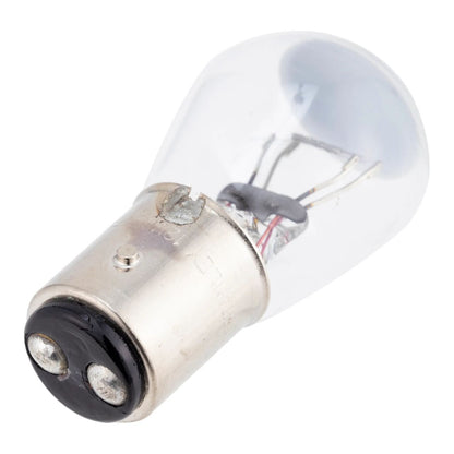 Normal Light Bulb BP4825W S25 12V 35/5W Clear 2-pack
