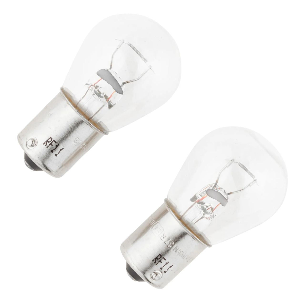 Incandescent bulb BP4575B S25 12V 21W Clear 2 pcs.