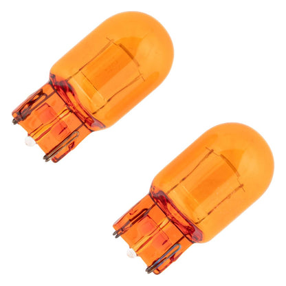 T20 12V 21W Amber Incandescent Bulb, 2-Pack