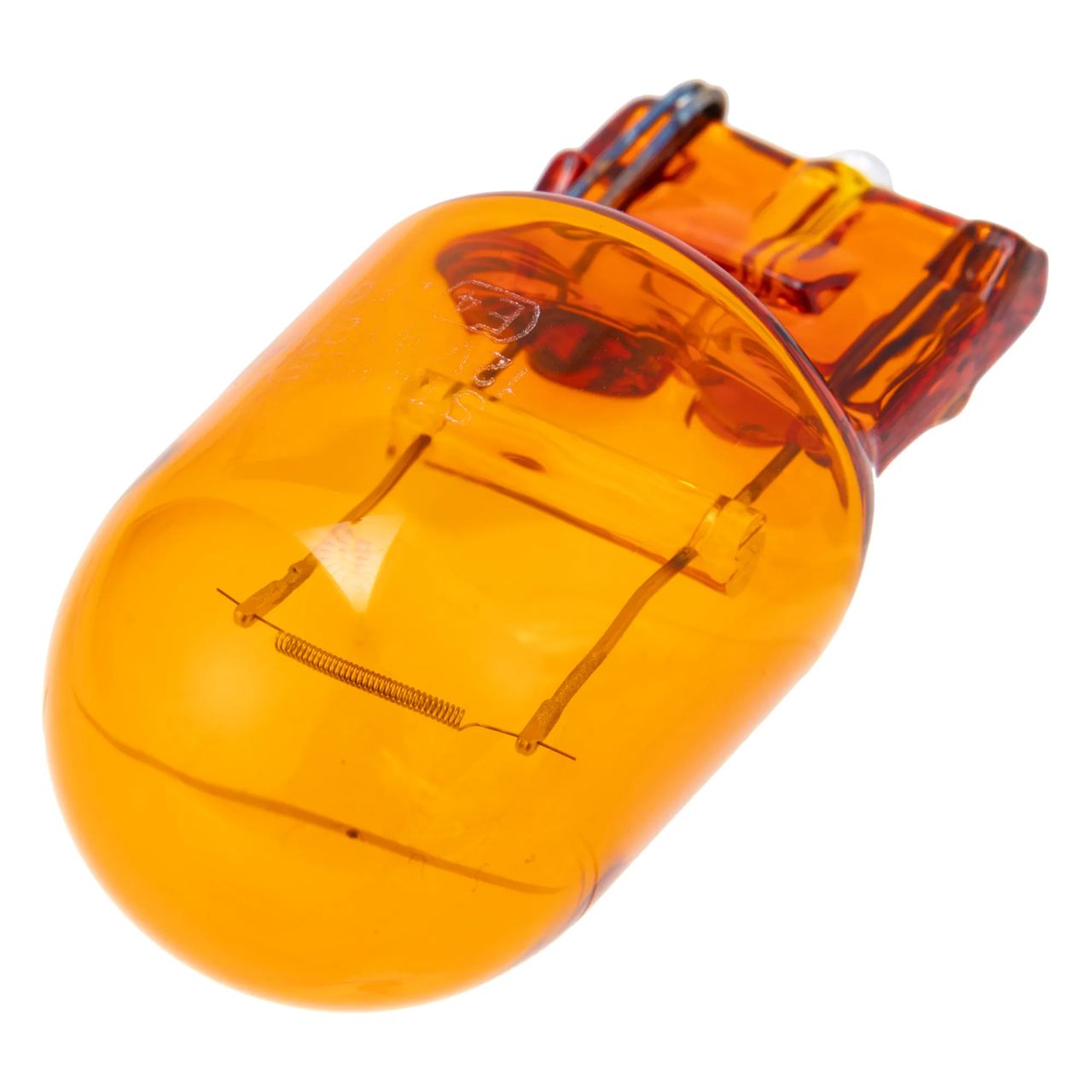 T20 12V 21W Amber Incandescent Bulb, 2-Pack