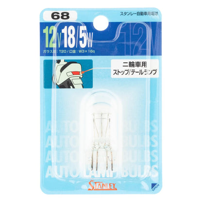 Normal Bulb T20 12V 18/5W Clear 1 pc.