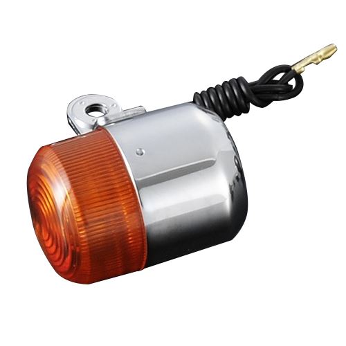 ネオクラシックウインカー フロント 右orリア左 12V10W オレンジ 1個入り