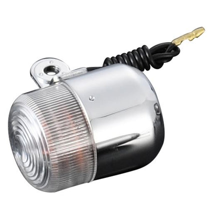ネオクラシックウインカー フロント 右orリア左 12V10W クリア 1個入り