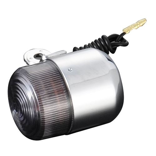 ネオクラシックウインカー フロント 右orリア左 12V10W スモーク 1個入り