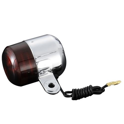 ネオクラシックウインカー フロント 左orリア右 12V10W ダークオレンジ 1個入り