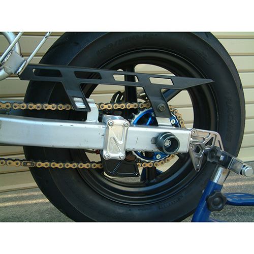 リアスプロケットガード ブラック XR50/100,エイプ100