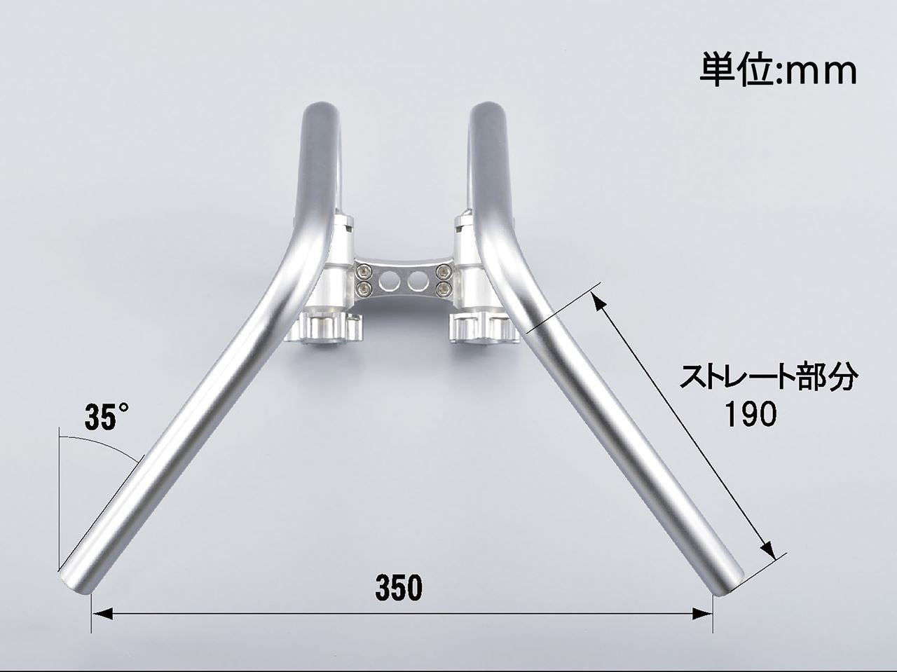 スクイーズ セパレートハンドル ミドル メッキ モンキー