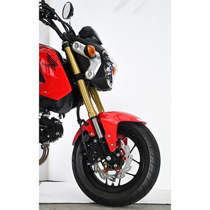 ウェーブフローティングディスクローター 220mm チタン/レッド グロム125