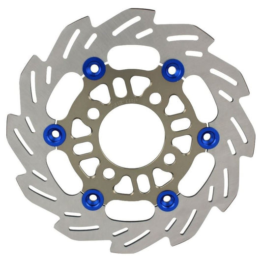 Wave Floating Disc Rotor 220mm Titanium/Blue Grom 125