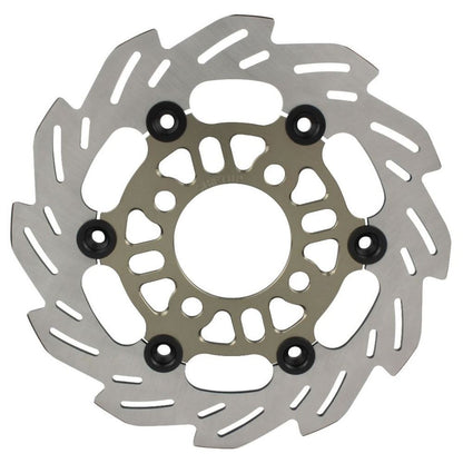 Wave Floating Disc Rotor 220mm Titanium/Black GROM125