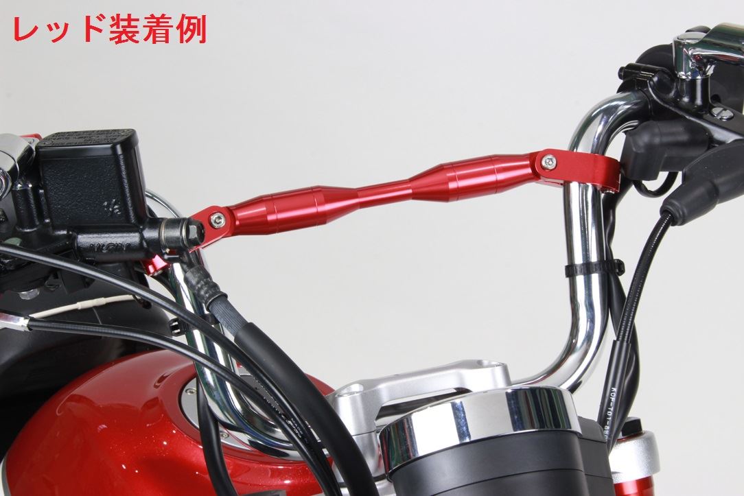 【コジマ】ハンドル　モンキー ハンドルブレースキット シルバー グロム モンキー – バイクマン