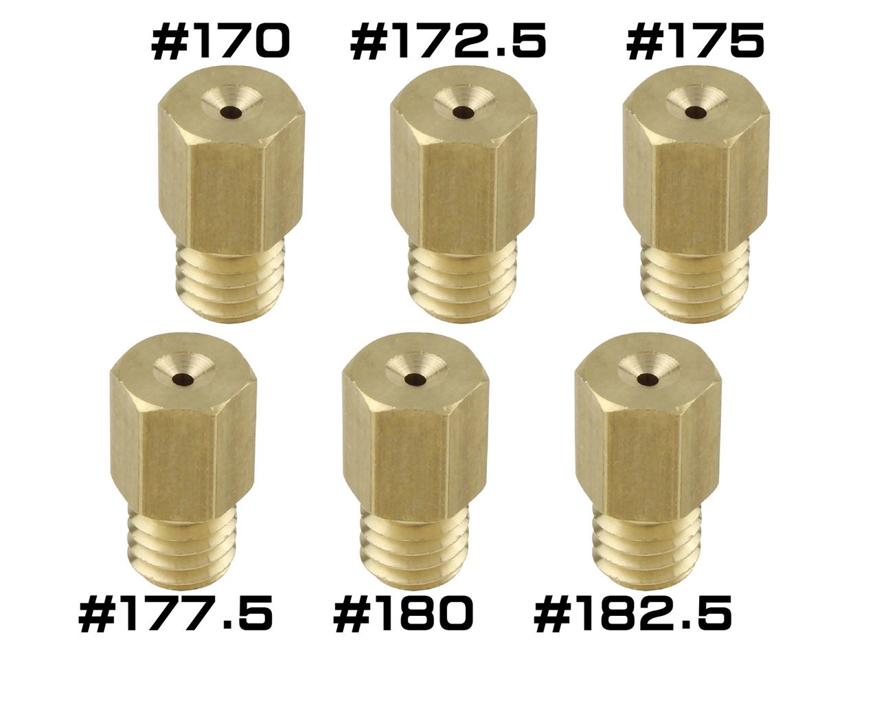 ミクニ 6角大/6X11.5 #170-#182.5 6サイズ 各1個入り