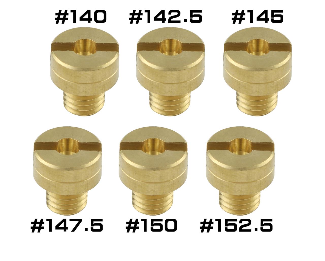 ミクニ 丸大/8X9 #140-#152.5 6サイズ 各1個入り