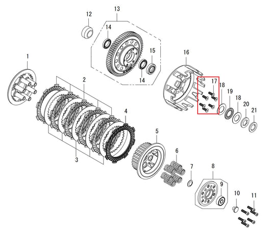 Flat Head Screw 5x15 (10 pcs)