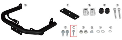 Socket cap screws 5x12, 5 pieces, replacement parts
