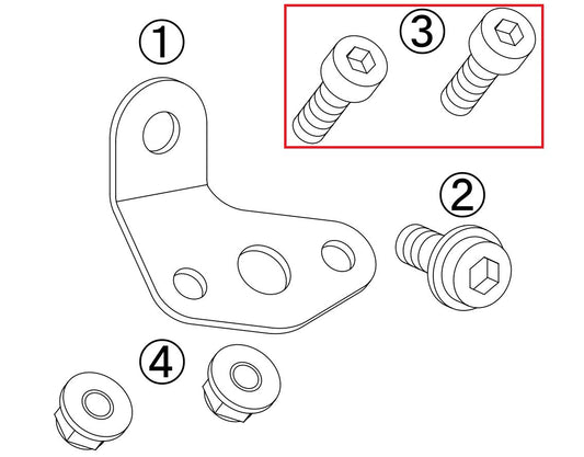 Socket Cap Screws 5x16, 5 pcs, Replacement Parts