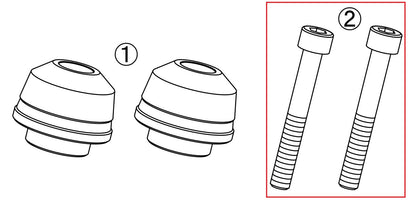 Socket Head Cap Screws 6x45 (5 pcs) - Replacement Parts