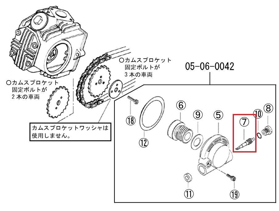 Tachometer pinion gear 13T
