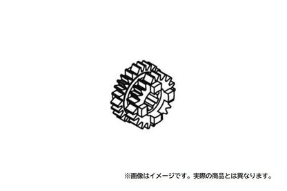 メインシャフト 3rd/4thギア(22T-25T) グロム/5速用