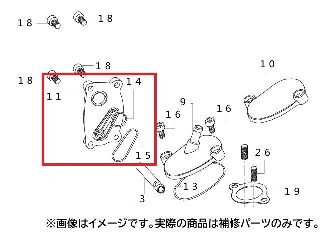 右サイドカバーセット スーパーヘッド+R用