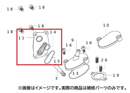 右サイドカバーセット スーパーヘッド+R用