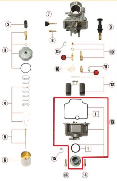 Float Chamber Set (PE24)