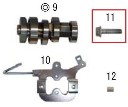 Flange Bolt 6x30, 3 pcs.