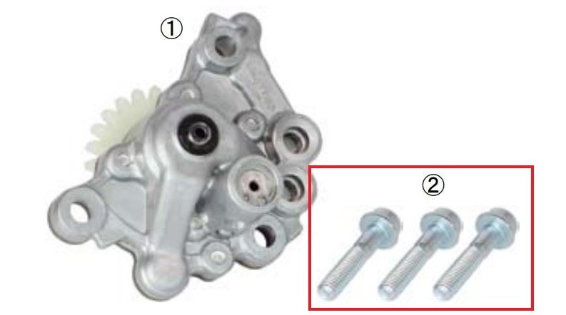 Flanged Socket Head Cap Screws 6x30, 3 pcs.