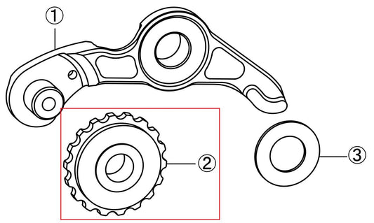 Cam chain tensioner roller