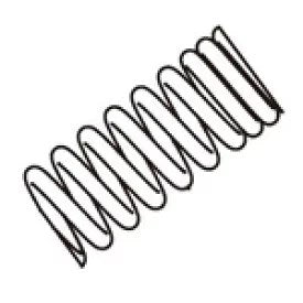 Valve springs for 17R-Stage head kit, 2 pcs., repair parts