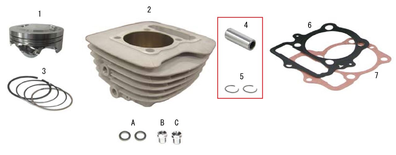 Piston Pin (with clip) 14X38.5