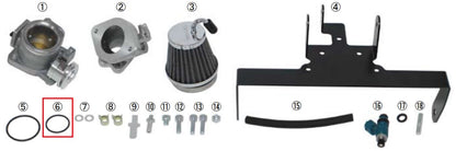 O-ring 29MM Z125 Big Throttle Body Kit