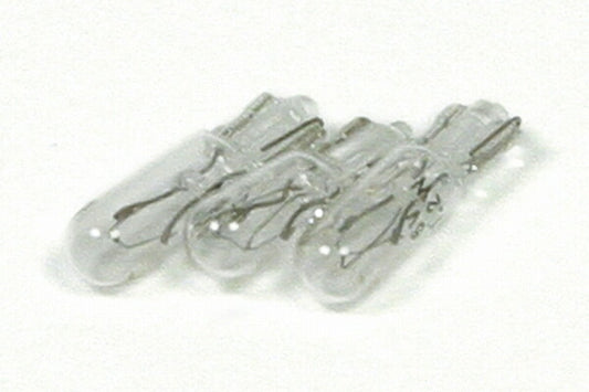 T5 ウエッジ 6V1.2W クリアバルブ ブラック\U0026グリーンメーター 機械式用 照明用交換バルブ 3個入