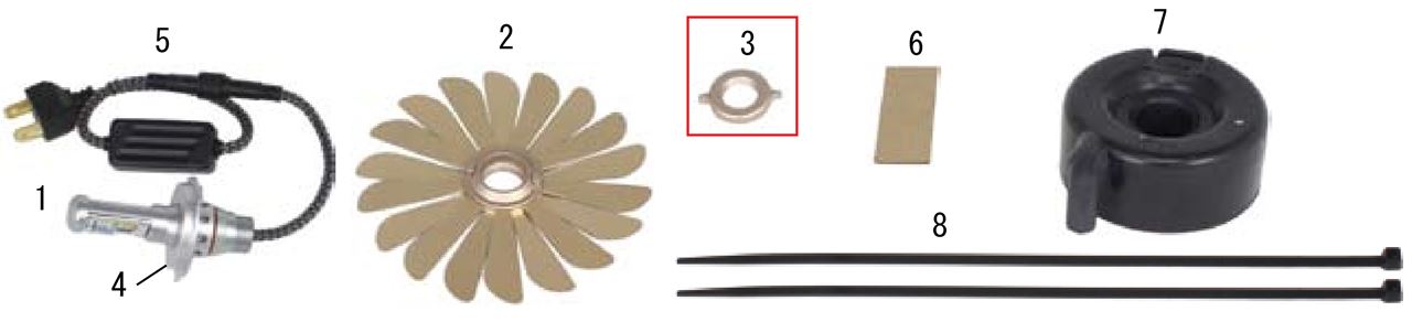 Nut (for LED Headlight 3.0) Repair Part