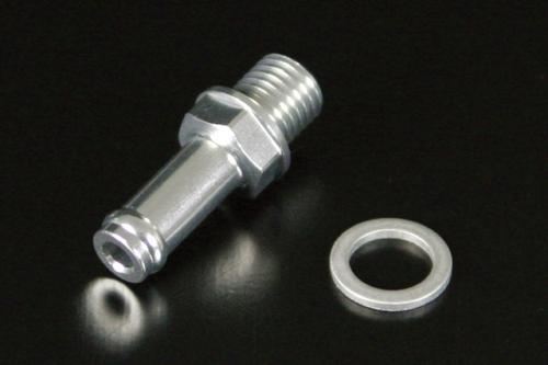 ストレートユニオンセット シーリングワッシャ付き M10×1.25 8mmラバーホース用