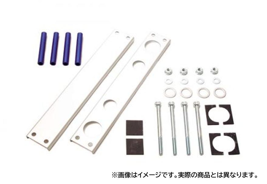 オイルクーラープレートセット SuperCool 3-Finタイプ専用 ブルー