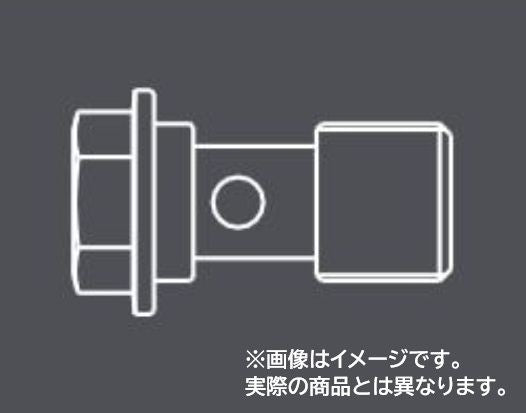 バンジョーボルト ブラック M12×1.0 1個