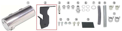 Oil catch tank stay