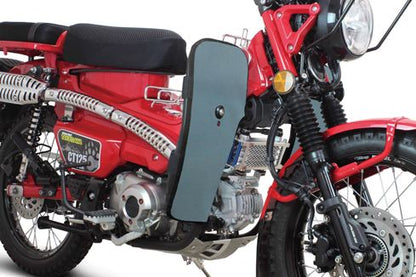Shield for SP Takegawa Leg Bumper Equipped Vehicles, Gray, Left and Right Set for Cross Cub 50/110, CT125, Rebel 250, CL250, Serow 250
