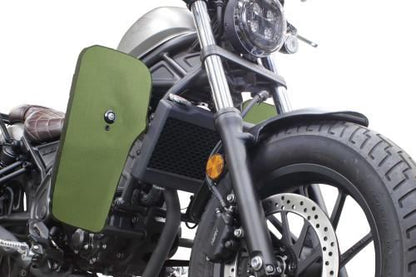 シールド SP武川製レッグバンパー装着車専用 グリーン 左右セット クロスカブ50/110 CT125 レブル250 CL250 セロー250