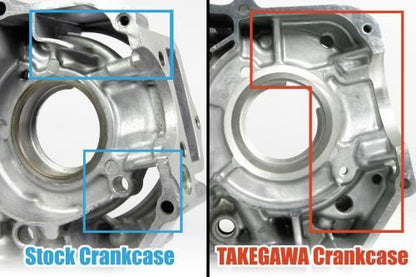 Reinforced Crankcase Kit Secondary Type/124cc for Monkey, Monkey Baja, Gorilla