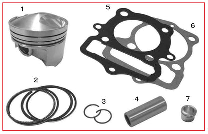 ピストンキット (φ53) エイプ100/CRF100F/NSF100(スーパーヘッド+R)